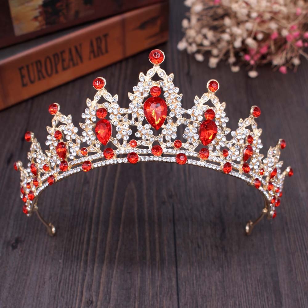 Baroque Queen/Princess Crystal Tiaras