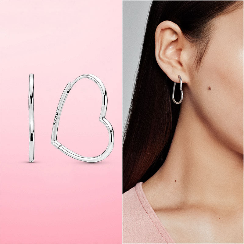 Asymmetrical Fashion Hoop Earrings