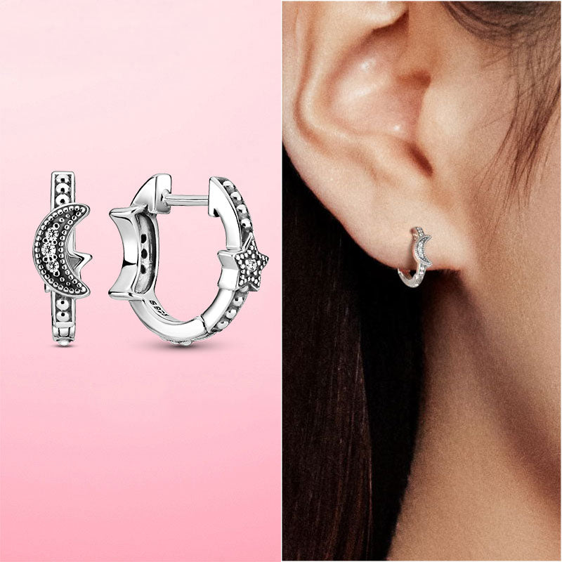 Asymmetrical Fashion Hoop Earrings