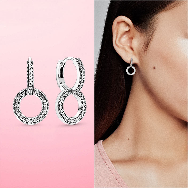 Asymmetrical Fashion Hoop Earrings