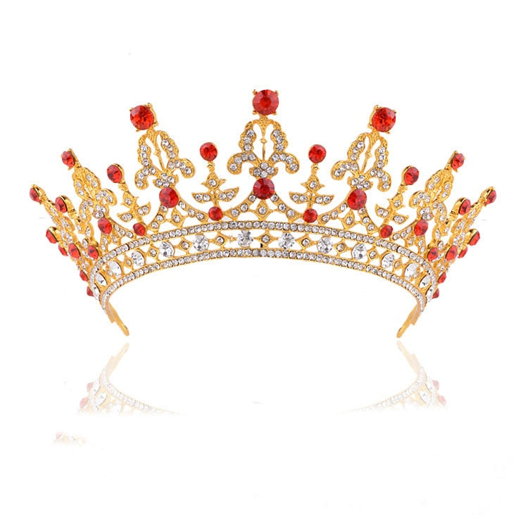 Baroque Queen/Princess Crystal Tiaras