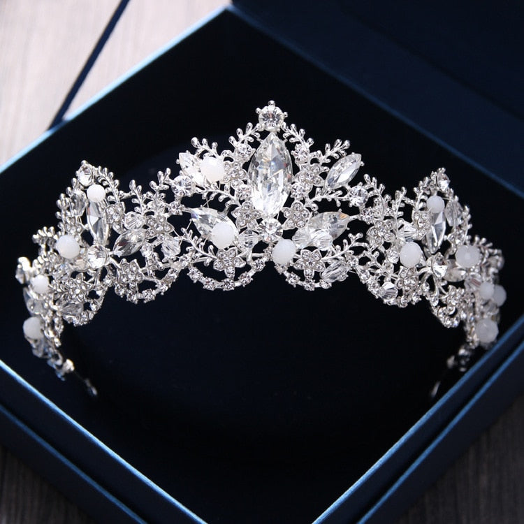 Baroque Queen/Princess Crystal Tiaras