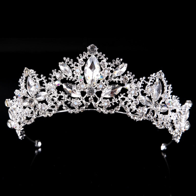 Baroque Queen/Princess Crystal Tiaras