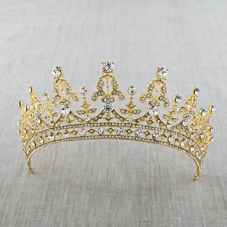 Baroque Queen/Princess Crystal Tiaras