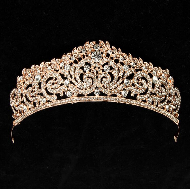 Baroque Queen/Princess Crystal Tiaras