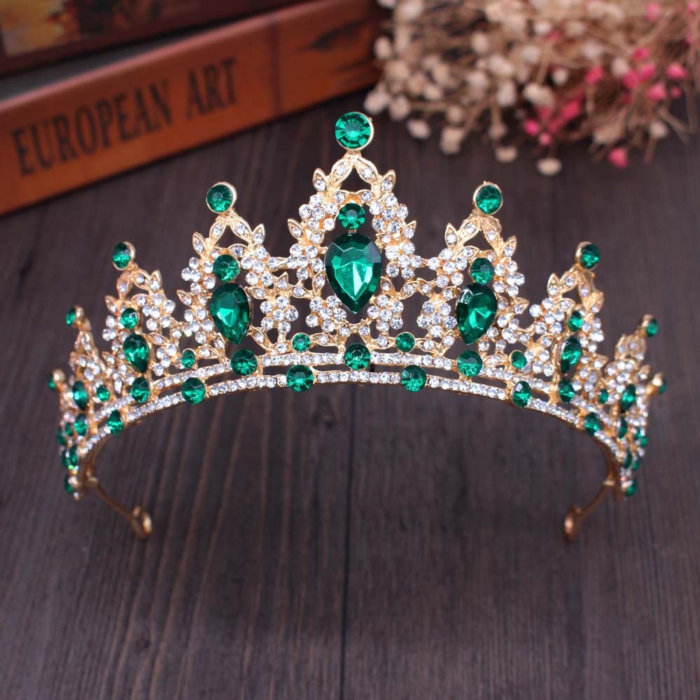 Baroque Queen/Princess Crystal Tiaras