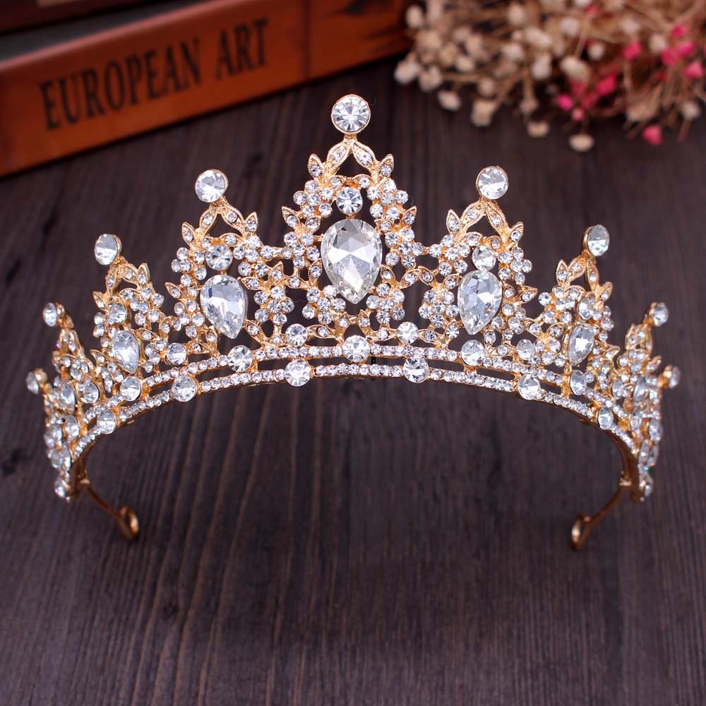 Baroque Queen/Princess Crystal Tiaras